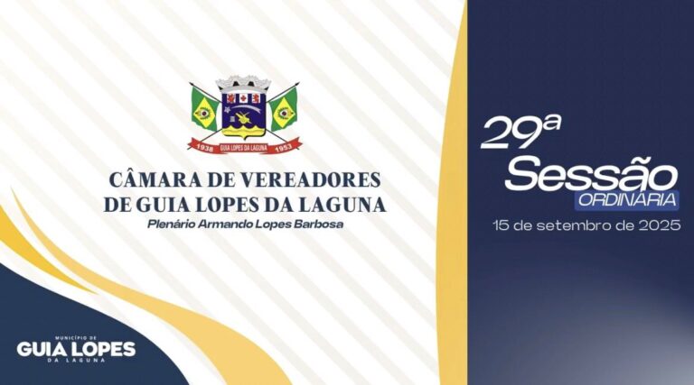 Leia mais sobre o artigo Câmara Municipal realiza 29ª Sessão Ordinária.